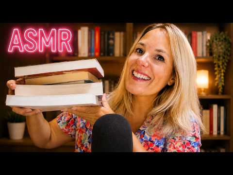 ASMR FR 📚 Je te parle de mes dernières lectures… 🤫