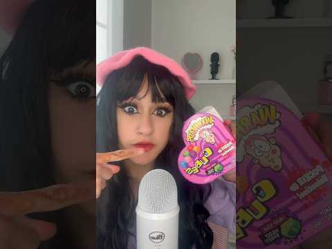 ASMR| Trying SOUR candy?! #shortsfeed #shorts #cosplay #asmr #asmrsounds #viral #asmreating