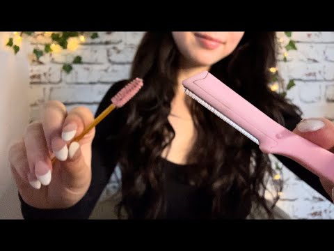 ASMR - Shaping your Brows 💆‍♀️💤 (No Talking)