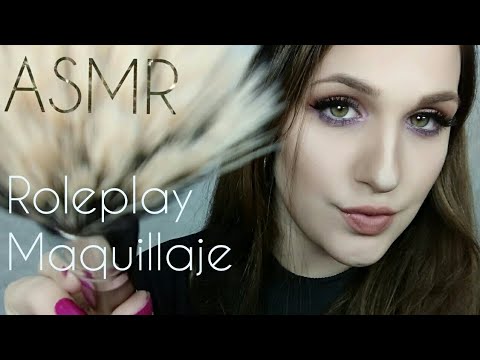 ASMR Español || Roleplay - Te maquillo para una fiesta ❤