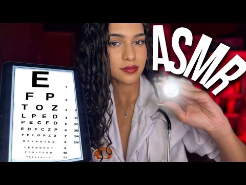 ASMR | EXAME DE VISTA - ROLEPLAY: OFTALMOLOGISTA⚕️