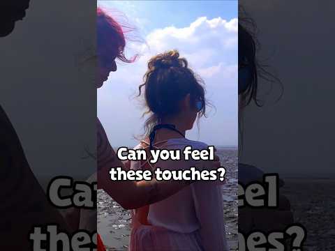 Light touch ASMR beach massage #asmrmassage #asmr #asmrsounds #realpersonasmr #relaxation #shorts