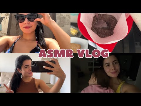 ASMR VLOG COM SUSSURROS E SONS DE BOCA