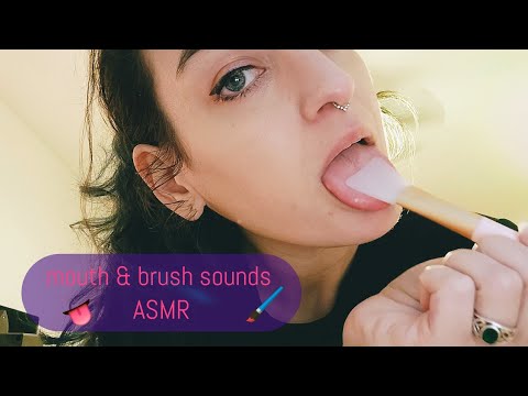 ASMR Mouth Hyperfixation (lips, bites, brushes, licks)