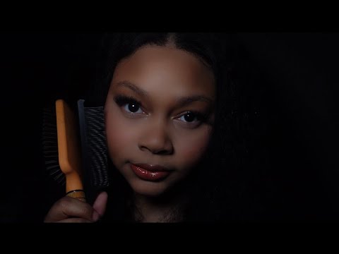 ASMR Scalp Check| Playing With Your Hair (Tapping, Hand Movement & Mouth Sounds)