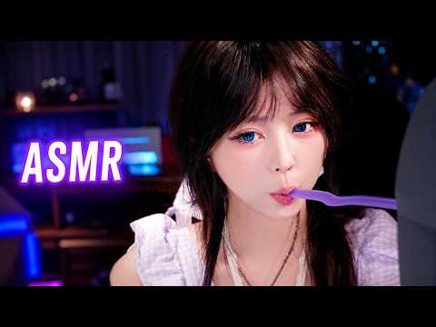 ASMR KU100 (No Talking) Intense Mouth Sounds + Glove Sounds for Deep Sleep 😴