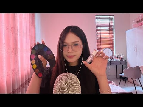 Honq•Asmr||  son, mouthsondhandmovement, spit painting