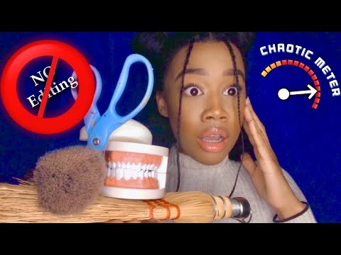 [ASMR] Fast & Aggressive Triggers But I'm NOT Allowed to Edit(Random ASMR) P2