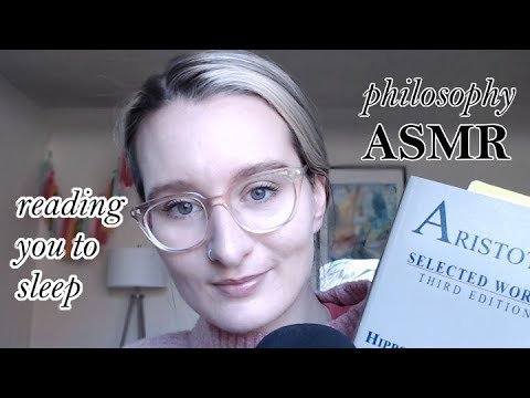 ASMR Reading You To Sleep w/ Aristotle (Soft-Spoken)