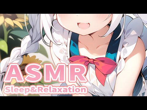 ASMR Comfy Ear Eating 💙 (ear lick, kisses, 귀 핥기)