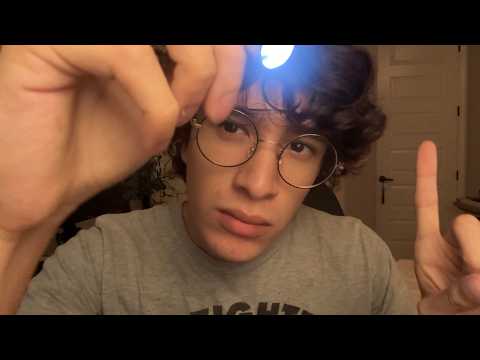 ASMR Cranial Nerve Exam 🥼 (Rainy) 🌧️💤