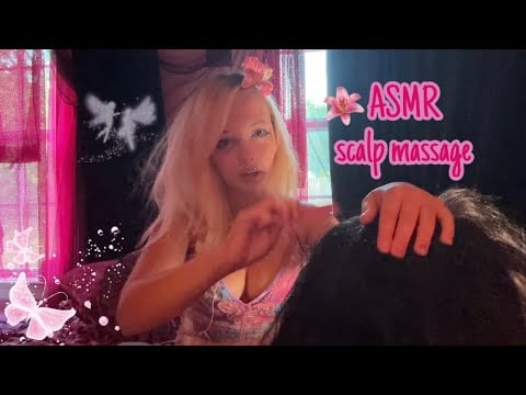 ASMR fast and aggressive scalp massage and rambling💆🏼‍♀️✨