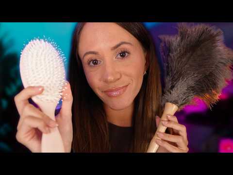 ASMR Sleep Therapy 💤 Skincare, Face Massage & Hair Brushing