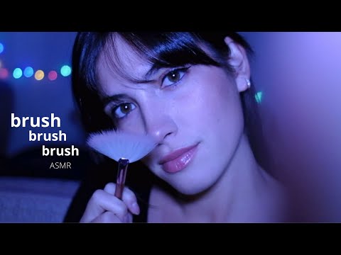 ASMR - PINCEAUX POUR T'ENDORMIR (brushing, face touching) 😴