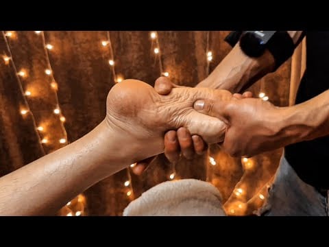 ASMR Strong Legs & Feet Massage Routine For Stress Relief