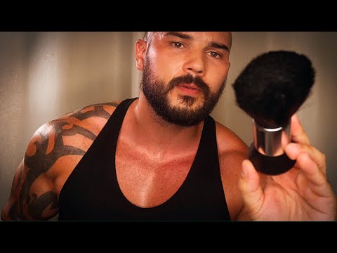 Back to Sleep My Friend ASMR - Brushing You to Sleep | Skin Tracing (Personal Attention)