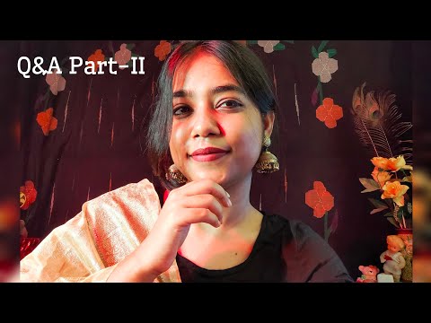 ASMR HINDI- Q&A PART-II AND WHISPERING SUBSCRIBER'S NAME