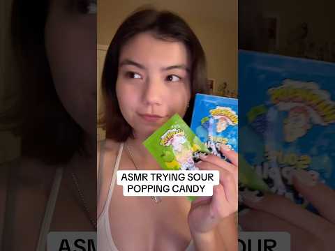 no talking just tingly pops #satisfying #sourcandy #mukbang #asmr