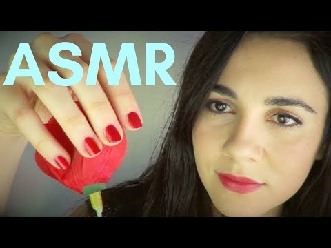 ASMR español 🌹 BALANCEA TU VIDA🌹 susurros y sonidos cosquillosos