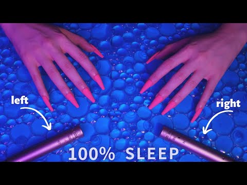 ASMR Tapping and Scratching with 50 Different Mics , Items & Nails 💙 No Talking for Sleep 😴 4K