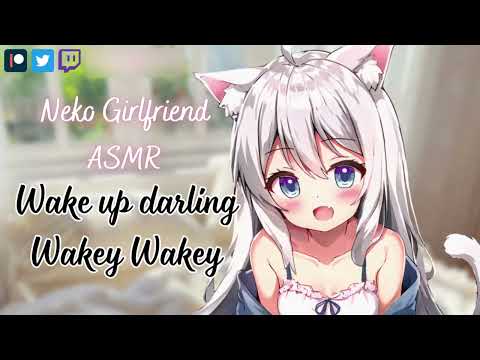 ♡ Catgirl Girlfriend Motivates You Out Of Bed [F4M] [Neko] [Encouragement] [Playful] [RoleplayASMR]