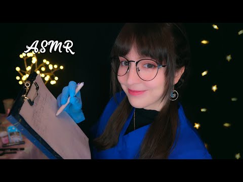 ⭐ASMR Examen Clásico de los NERVIOS CRANEALES 💜[Sub] Roleplay Doctora en Español