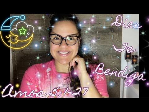 ASMR CRISTIANO:  LECTURA DE LA BIBLIA “AMOS 5:1-27” CON OMY #236