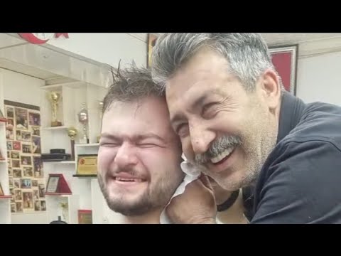 ASMR HAIR AND BEARD SHAVING SKIN CARE AND RELAXING MASSAGE