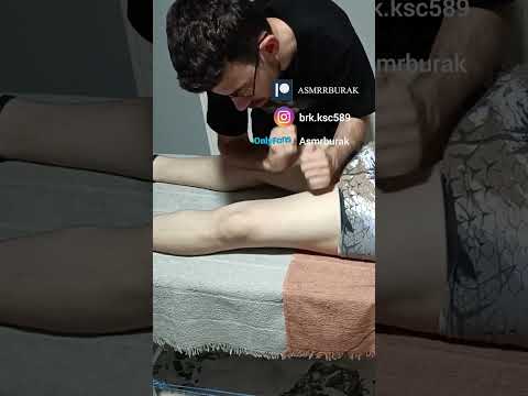 DEEP RELAXATION FRONT LEG ENERGY MASSAGE #satisfying #relaxing #asmr #shorts #massage