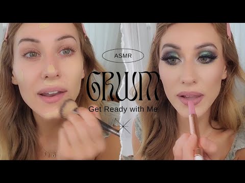 ASMR | Full Glam 🪷 Get Ready With Me 🫶 (soul-searching, inner work, whisper ramble)