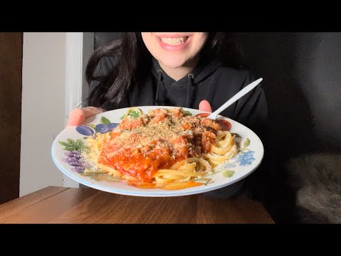 SPAGHETTI BOLOGNESE ASMR *NO TALKING*