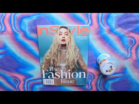 MARCH INSTYLE FASHION WEEK ASMR CHEWING GUM