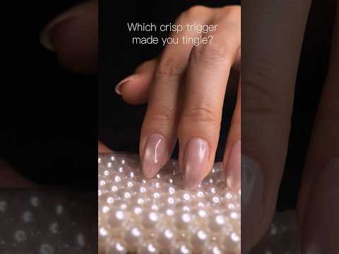 #asmr Which crisp trigger made you tingle?