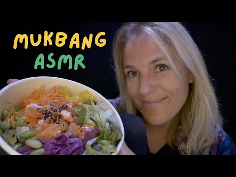 ASMR FR 😋 MUKBANG ! Je te raconte ma vie en dégustant un pokebawl
