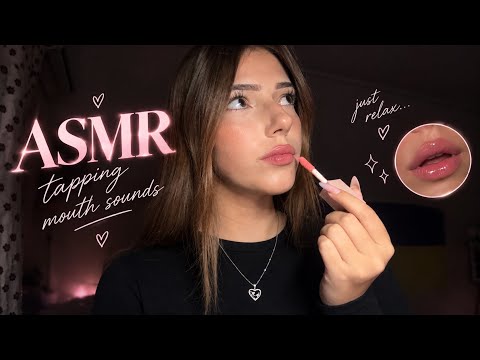 ASMR TAPPING AND MOUTH SOUNDS💋 асмр таппінг та звуки рота💓