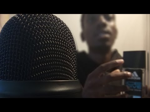 [ASMR] I bought a new cologne ramble/ tapping sounds