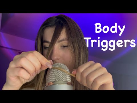Asmr Body triggers in 1 minute ( credits @Airdy ASMR ❤️)