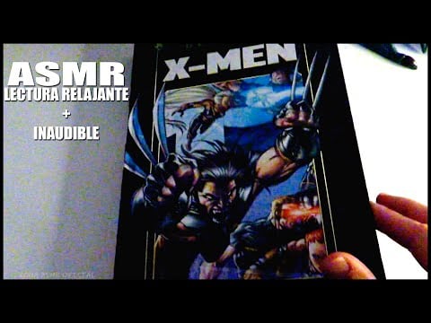 ASMR | Lectura Cómic X-Men + Inaudible #1
