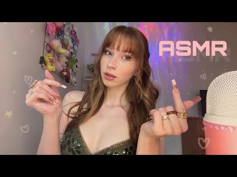 CLICK Here if you Like CLICKY ASMR (Long Nail & Ring Sounds)