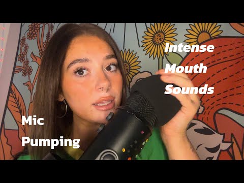 ASMR / Mic Pumping , Swirling & Mouth Sounds