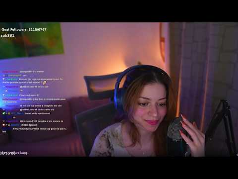 ASMR LIVE  : soft spoken, plein de triggers et on discute ! (NO PUB)