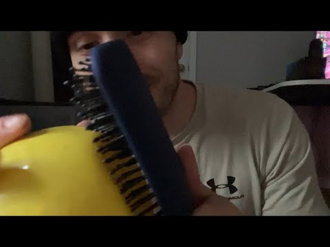 ASMR Brushing Objects That Don’t Have Hair 