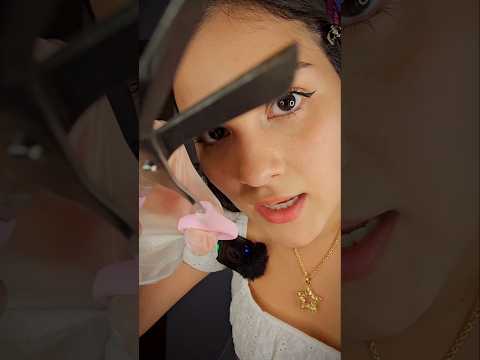 ASMR fazendo suas sobrancelhas Realista 👀 #asmr #pov #real