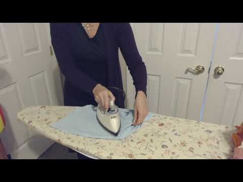 ASMR | Ironing Tee Shirts / Steam Sounds (Soft Spoken)