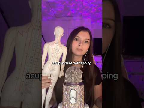 Acupuncture Doll ASMR #asmr #triggersforsleep #asmrtingles #mouthwhisper #asmrtriggers