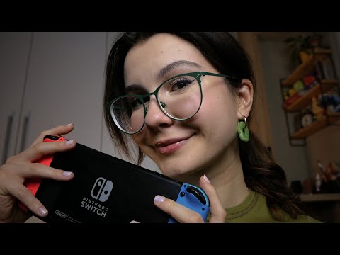 ASMR PO POLSKU • starsza siostra pomaga Ci zasnąć • zagraj ze mną w Animal Crossing 🐰🥰 (let's play)