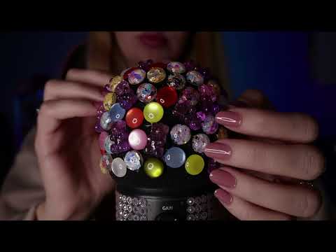 ASMR - Tapping & scratching on mic | no talking 