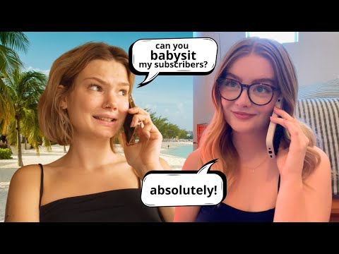 ASMR but @HaleyJeanASMR babysits you while I'm on vacation ☀️(whispers, personal attention)