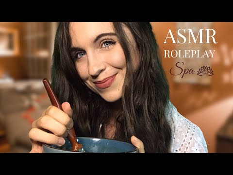 ASMR FRANCAIS 🌙 - Rendez-vous au SPA : Soin du visage 🧽💆‍♀️