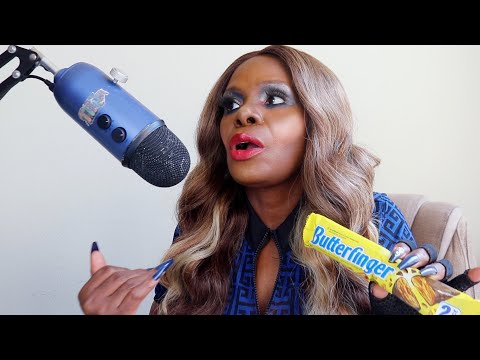 Super Size Butterfinger ASMR Eating Sounds